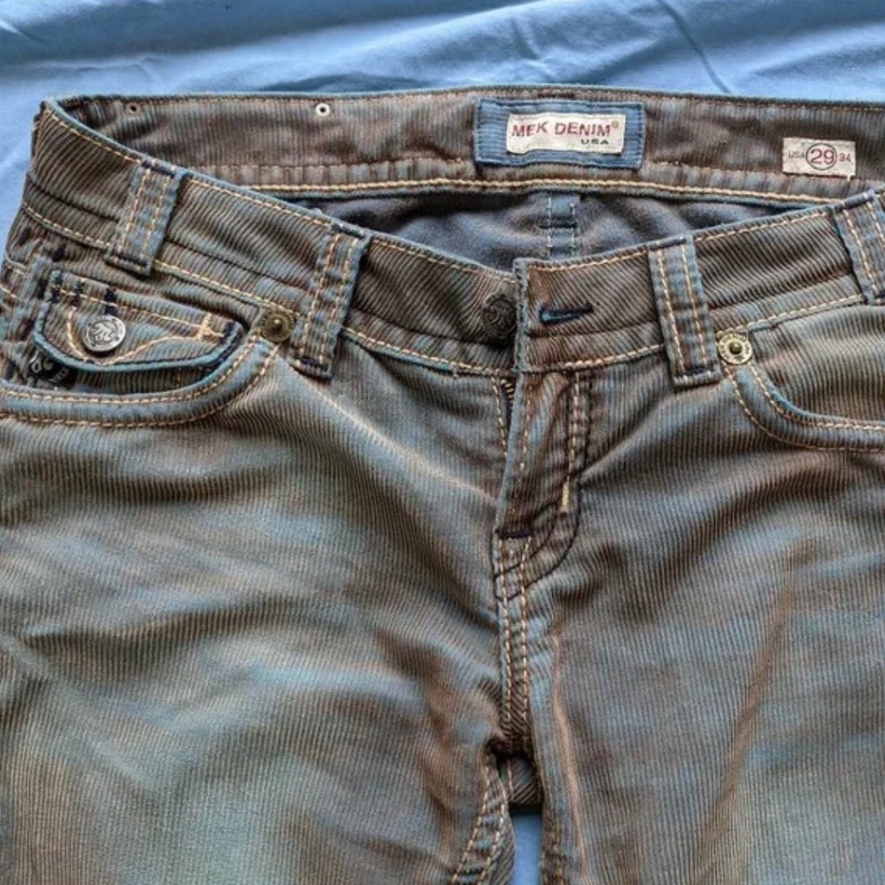MEK two tone blue/ gold brown  SZ 29